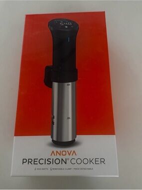 Anova Precision Cooker - Stainless Steel & Black Sous Vide-Never Opened